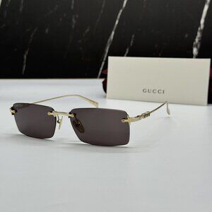 NEW GUCCI SUNGLASSES GOLD MEN EYEWEAR GUCCI GG1941S 001